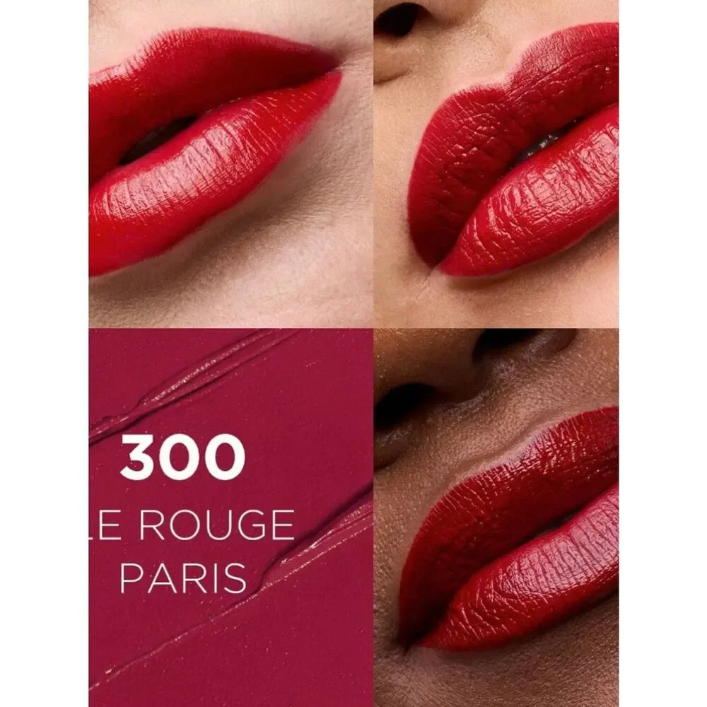 🌻 L’Oréal 300 Le Rouge Paris Red Lipstick and Liner New FullSz